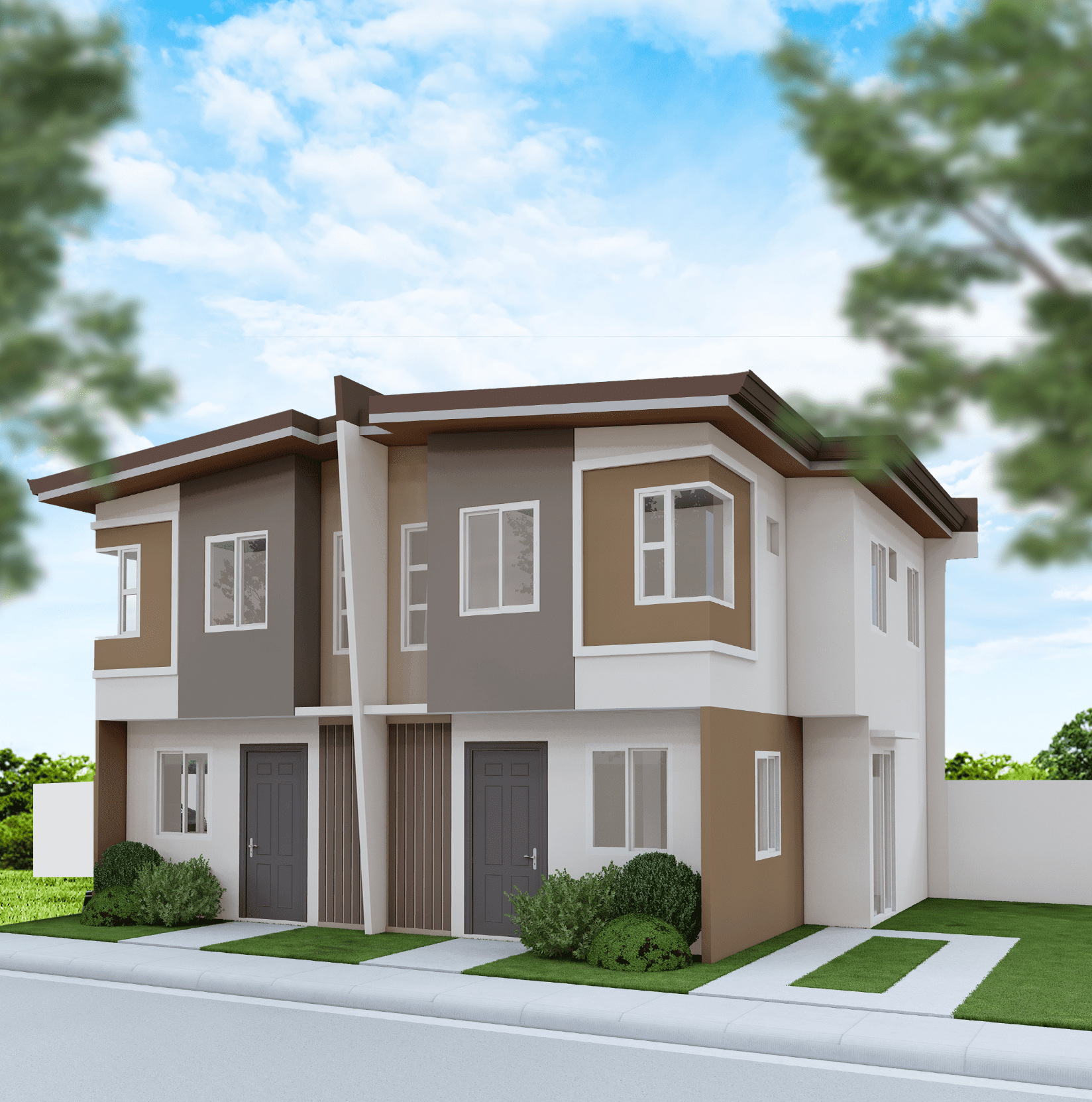 Cheska Duplex House Model