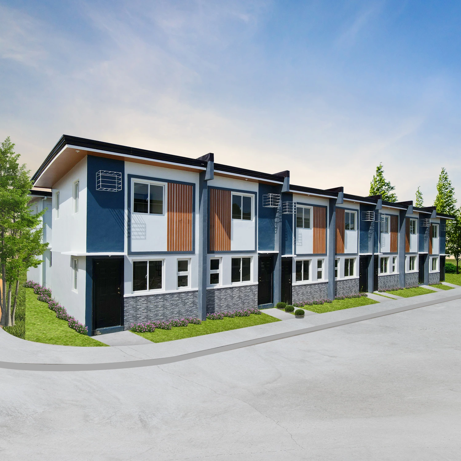 Shaila Executive Two Storey House Model