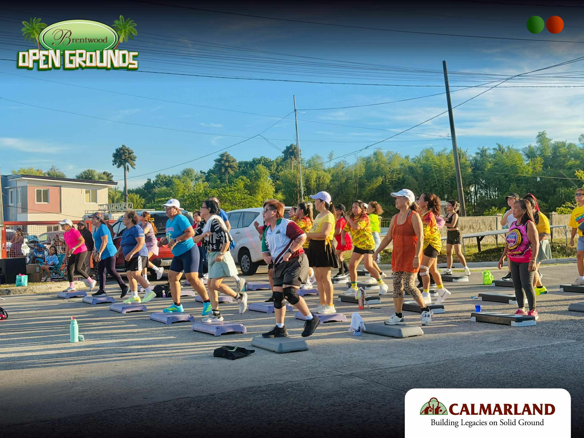 Community Wellness and Zumba Session at Brentwood Park