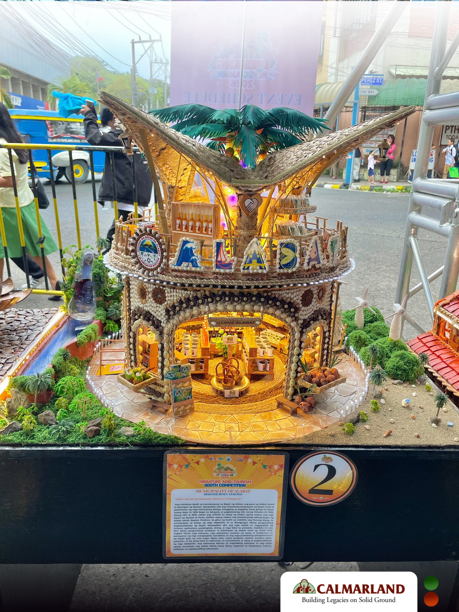 Miniature Agri-Tourism Booth Competition display 2