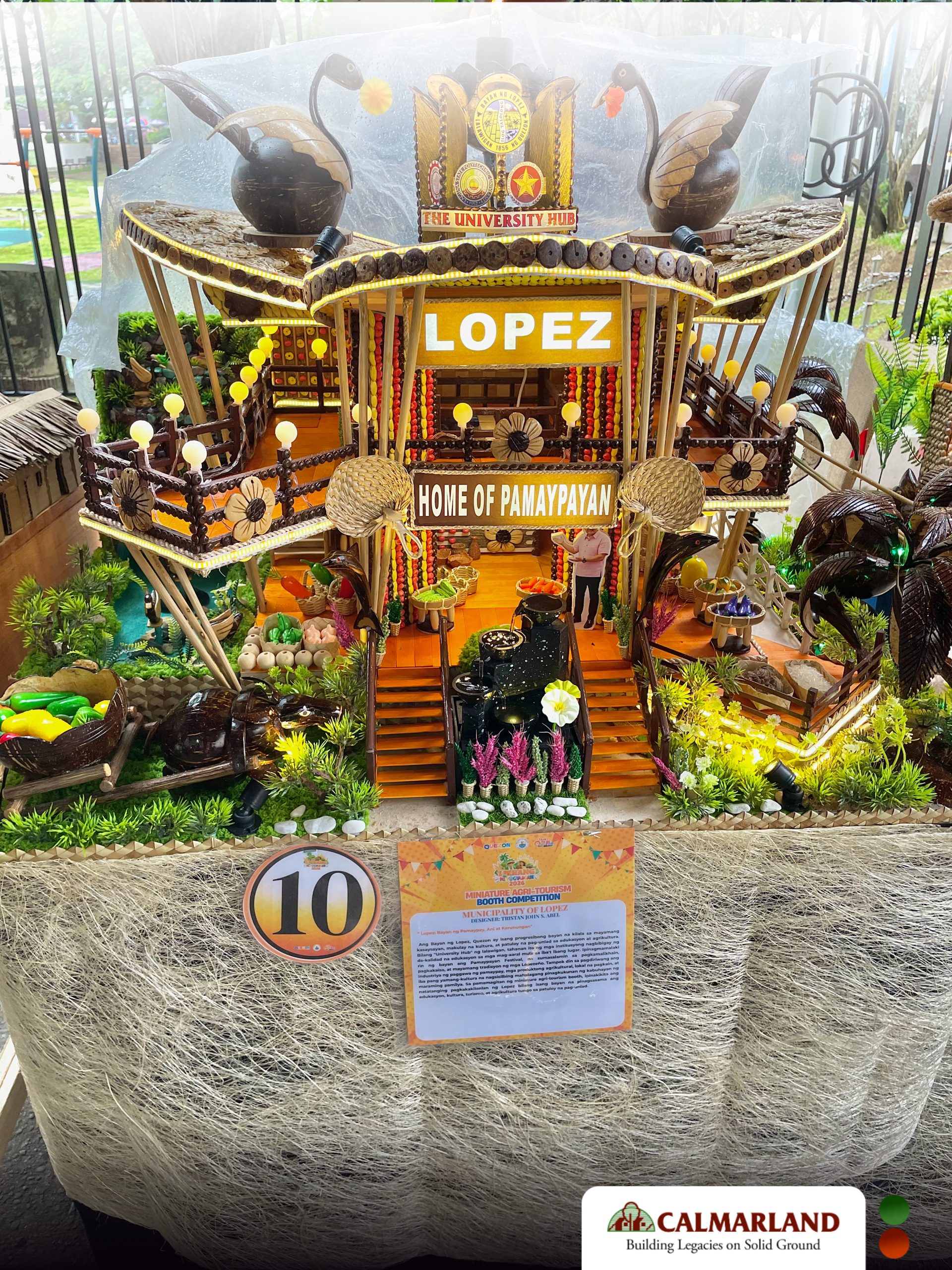 Miniature Agri-Tourism Booth Competition display 9